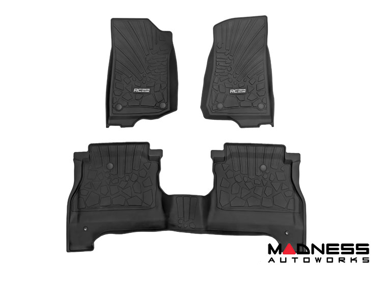 Jeep Gladiator JT Floor Liners - Flex-Fit - Front & Rear